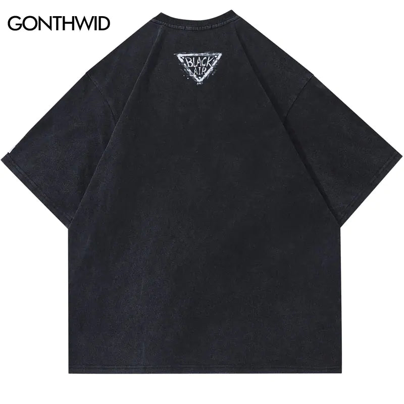 Retro Punk Oversized Men's Tee