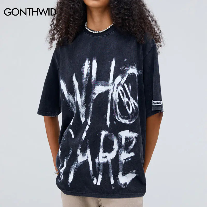 Retro Punk Oversized Men's Tee