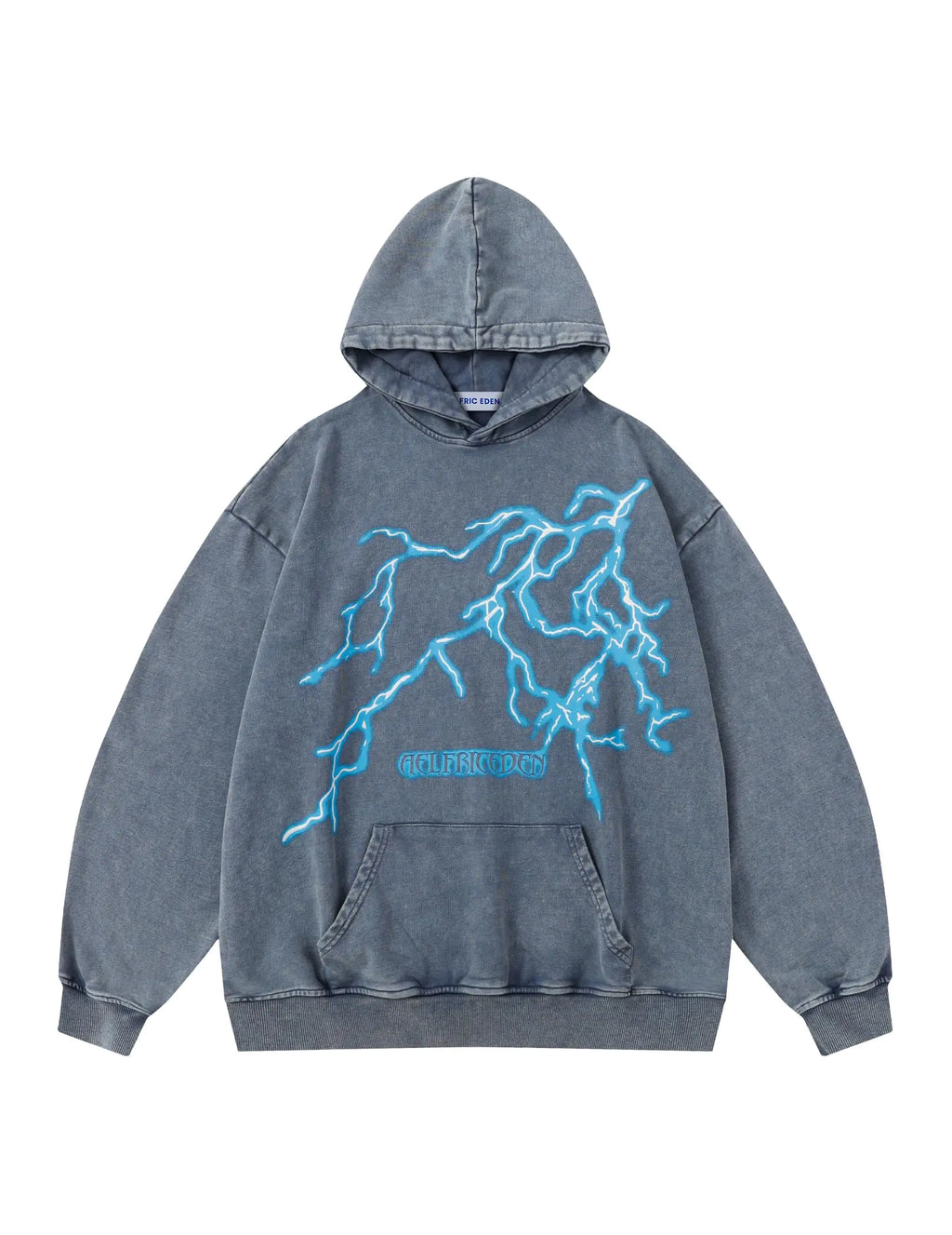 Aelfric Eden Lightning Bolt Oversized Hoodie