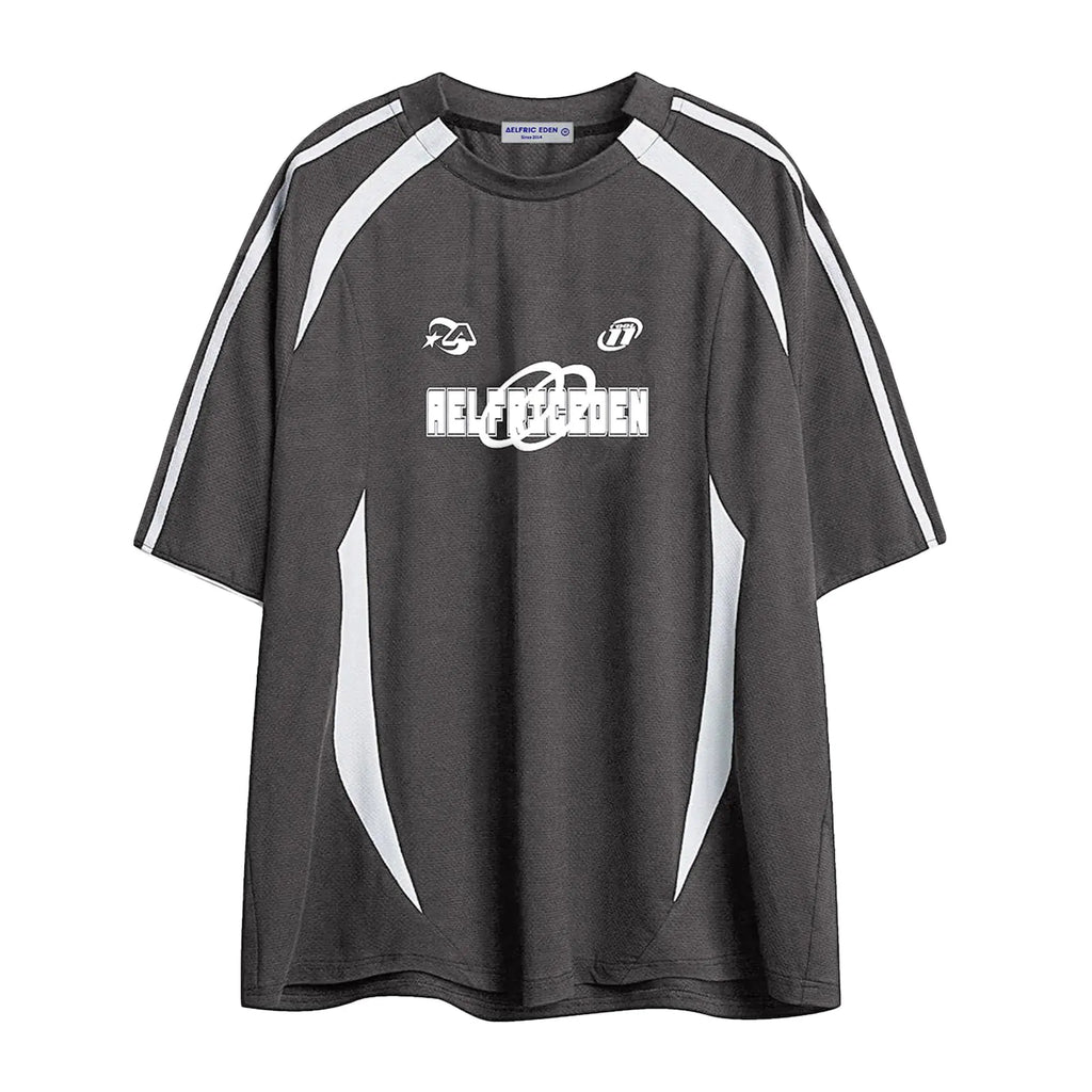 Aelfric Eden Color Block Retro Oversized Tee