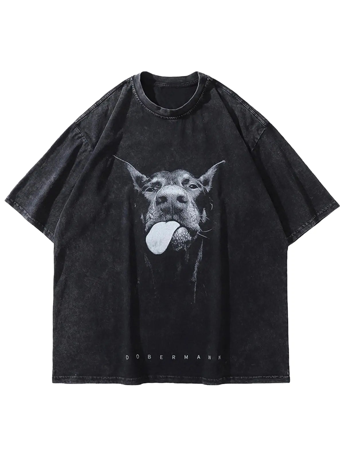 Laixton Mens Graphic Tees Shirt Unisex Cotton Oversized T-Shirt Short Sleeve Vintage Streetwear Casual Tee Top